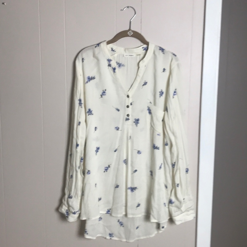 Blu Pepper Cream Tunic